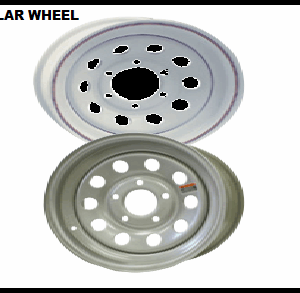 15” X 5”-- 1820@50--5 ON 4 1/2 , 3.19 PIOLT  WHITE  MOD WHEEL